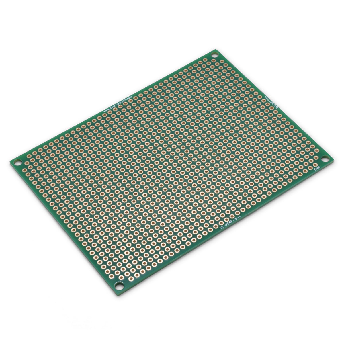 3" x 4" Perfboard Electronics Prototyping SchmalzTech