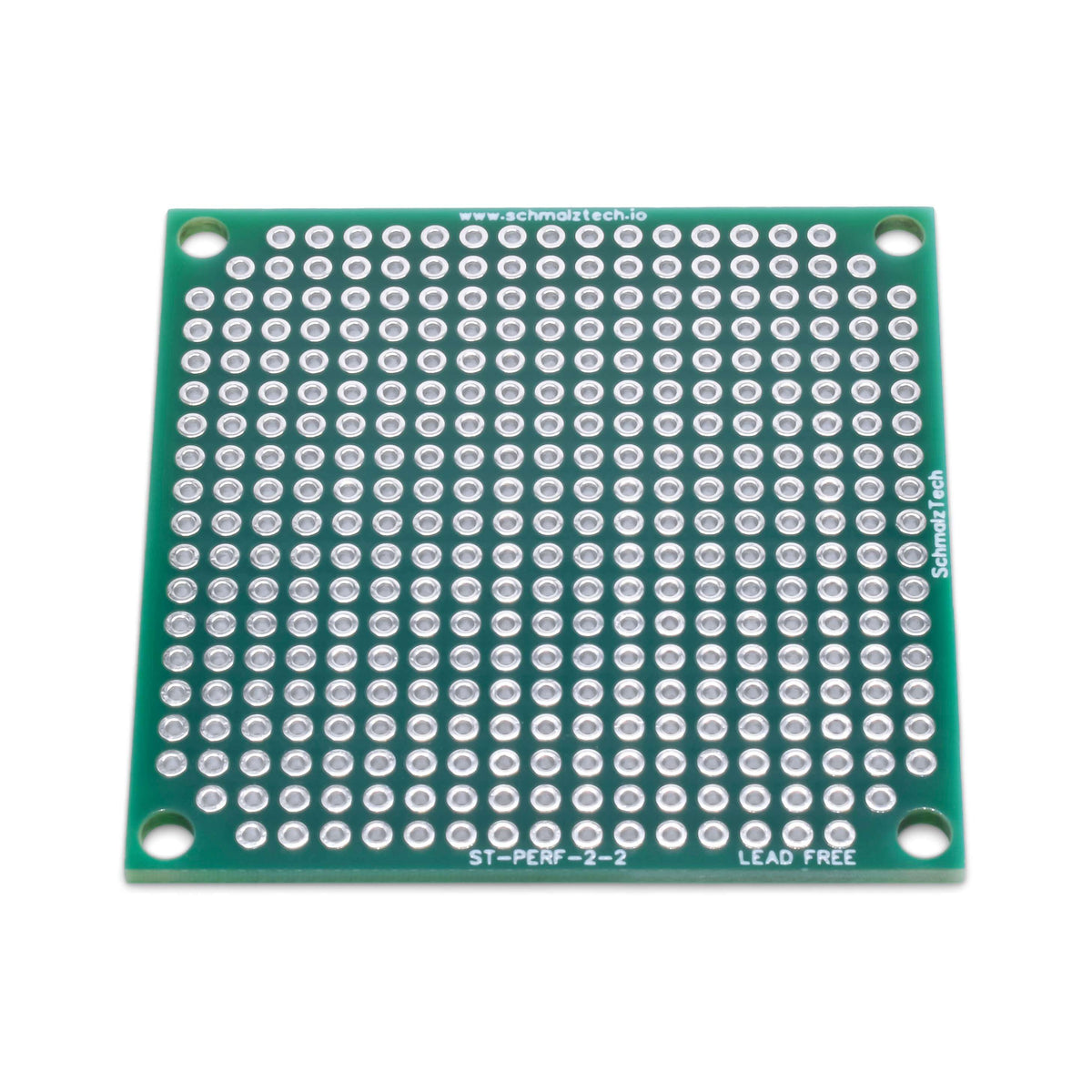 2" x 2" Perfboard Electronics Prototyping SchmalzTech