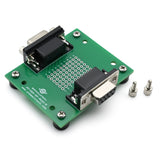 DB9 Female-Female Pass-Through Breakout Board with Feet