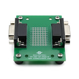 DB9 Female-Female Pass-Through Breakout Board with Feet