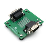 DB9 Male-Female Pass-Through Breakout Board with Feet