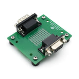 DB9 Male-Female Pass-Through Breakout Board with Feet