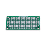 Front of 1" x 2" Perfboard, SchmalzTech ST-PERF-1-2