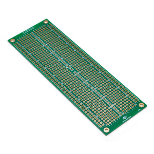 Top of 2 inch by 6 inch protoboard, SchmalzTech ST-PROTO-2-6