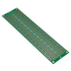 Top of 2 inch by 8 inch protoboard, SchmalzTech ST-PROTO-2-8