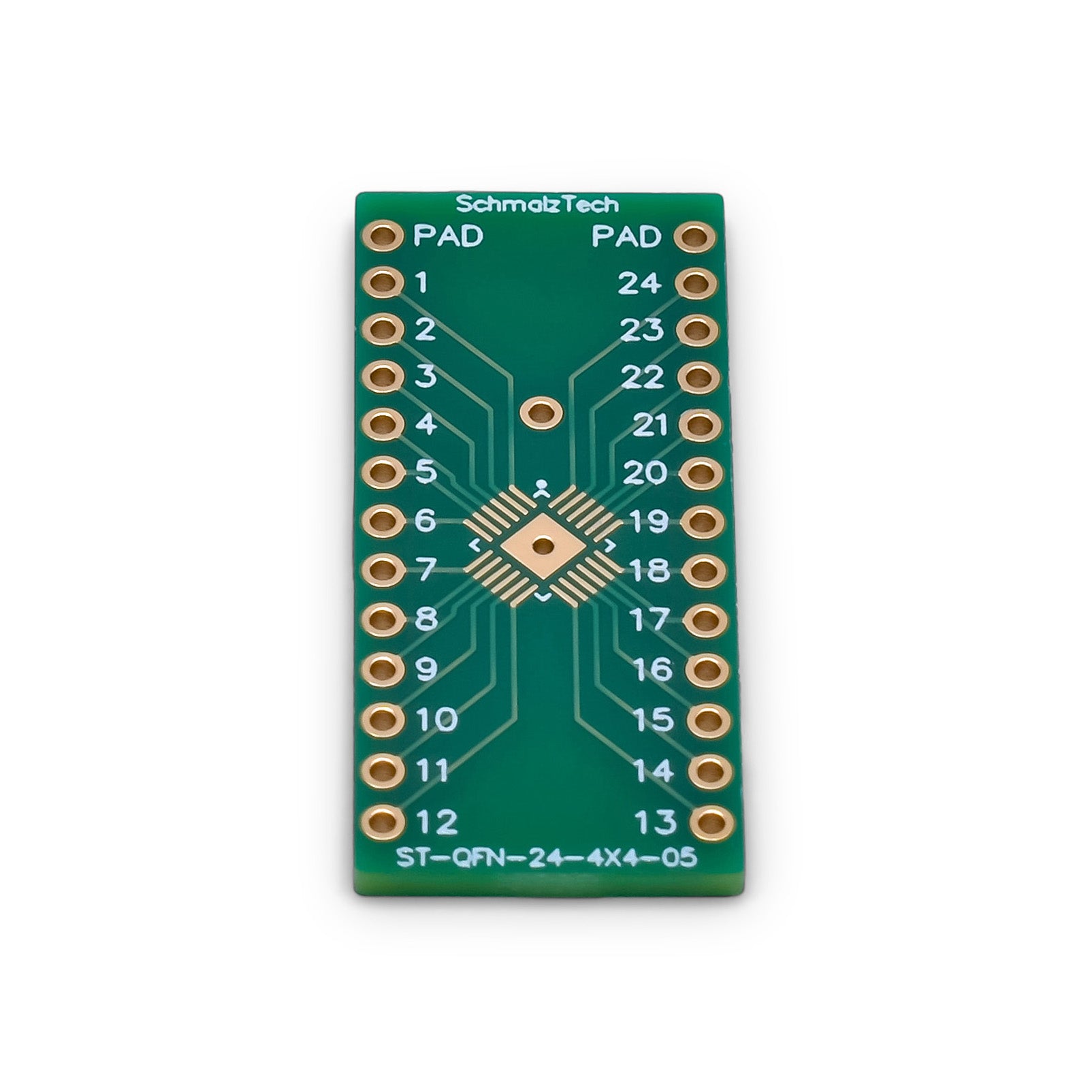 QFN-24 SMD to DIP Adapter | SchmalzTech