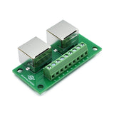 RJ45 2-Port Mini Bus Board
