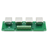 RJ45 4-Port Mini Bus Board