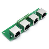 RJ45 4-Port Mini Bus Board