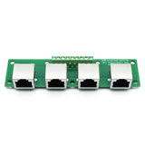 RJ45 4-Port Mini Bus Board