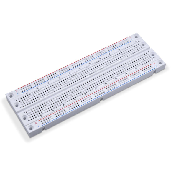 Top of SchmalzTech premium 770 position solderless breadboard