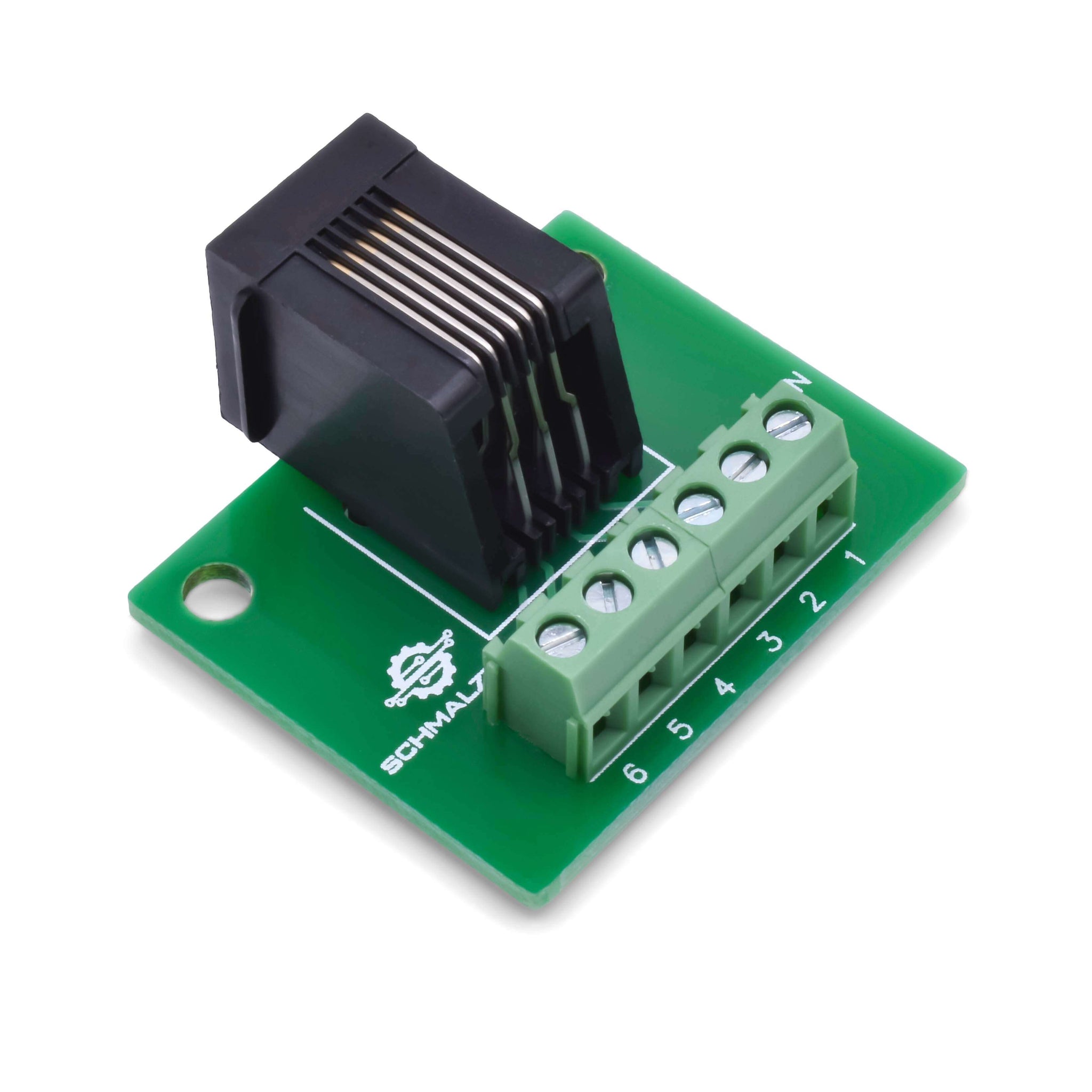 RJ11 / 6P6C Mini Breakout Board | SchmalzTech