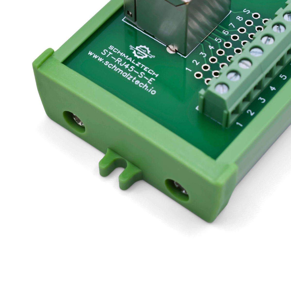 RJ45 / 8P8C Breakout Board | Chassis Mount | SchmalzTech